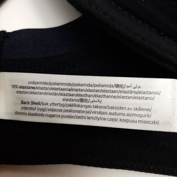 LINDEX Diva T-Shirt Bra Matte & Satin Smooth Full Coverage Black 42 DD - Picture 13 of 15